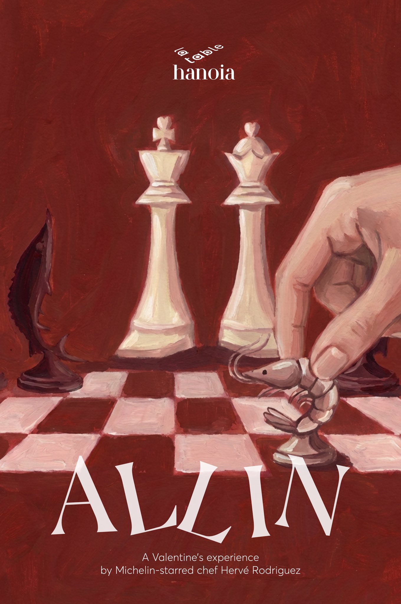 Valentine without strategy at La Table Hanoia